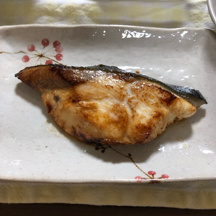 ブリのバター醤油焼き